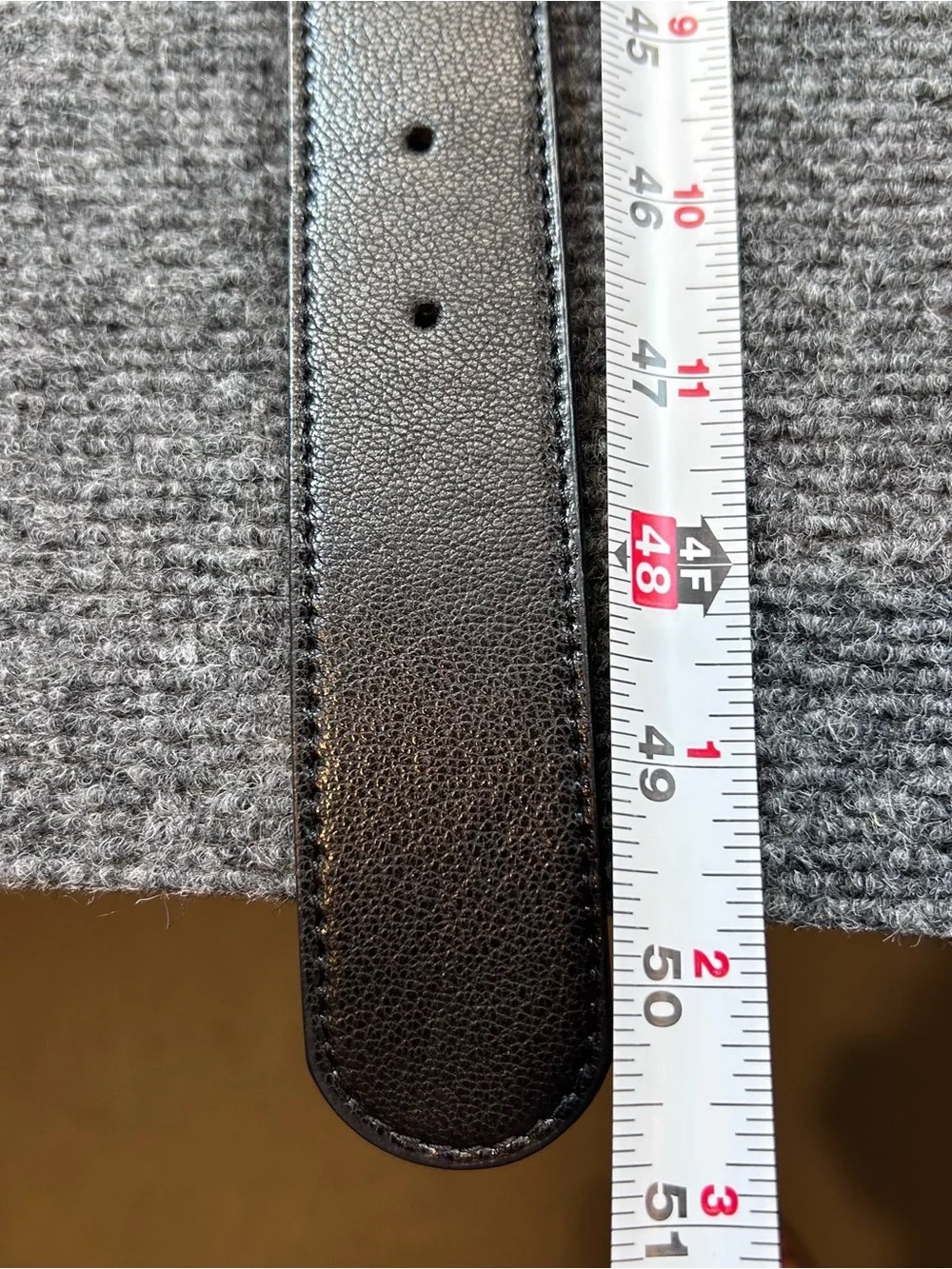 Gucci Black Leather Belt with Gold Double G Buckle
